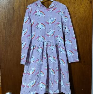 Carter's girls hooded play dress (sz 10)